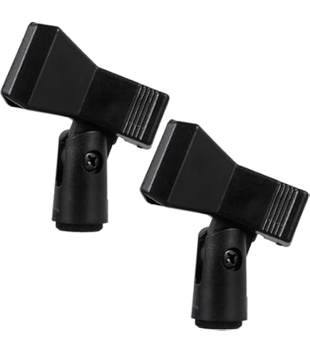 Amazon.co.jp: キクタニ マイクホルダー クリップ型 使用範囲 Φ18~37mm